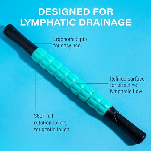 Bruizex Lymphatic Drainage Massage Roller Stick for Post Liposuction & Fibrosis Treatment, Surgery Recovery 360 Lipo, Tummy Tuck & BBL, Lipo Foam, Compression Garment, Faja Compatible - Image 4