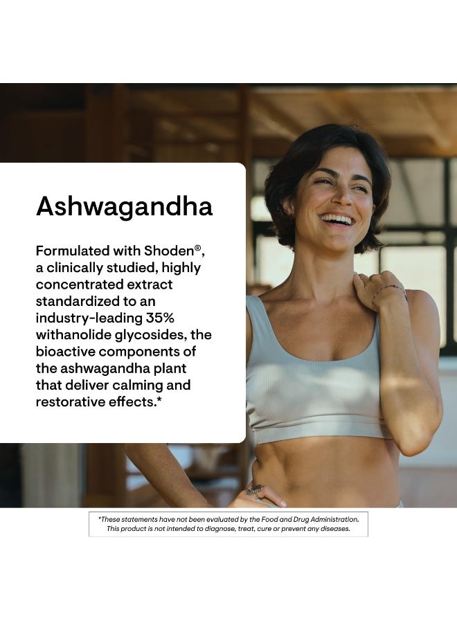 Thorne Ashwagandha - calming stress supports, 30 capsules - Image 3