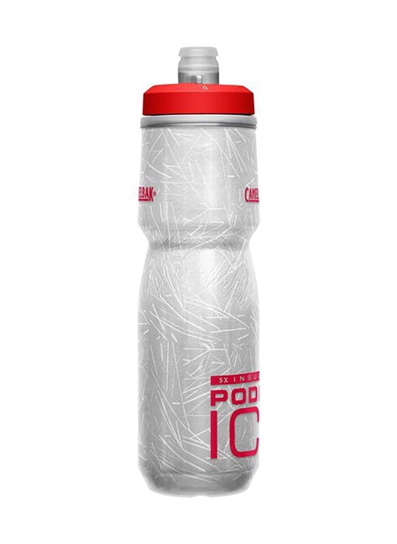 CAMELBAK CamelBak Podium Ice Bike Bottle 21oz - Insulated Squeeze Bottle, Fiery Red  - Image 2