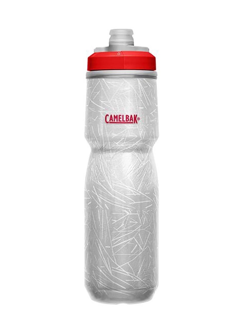CAMELBAK CamelBak Podium Ice Bike Bottle 21oz - Insulated Squeeze Bottle, Fiery Red  - Image 1