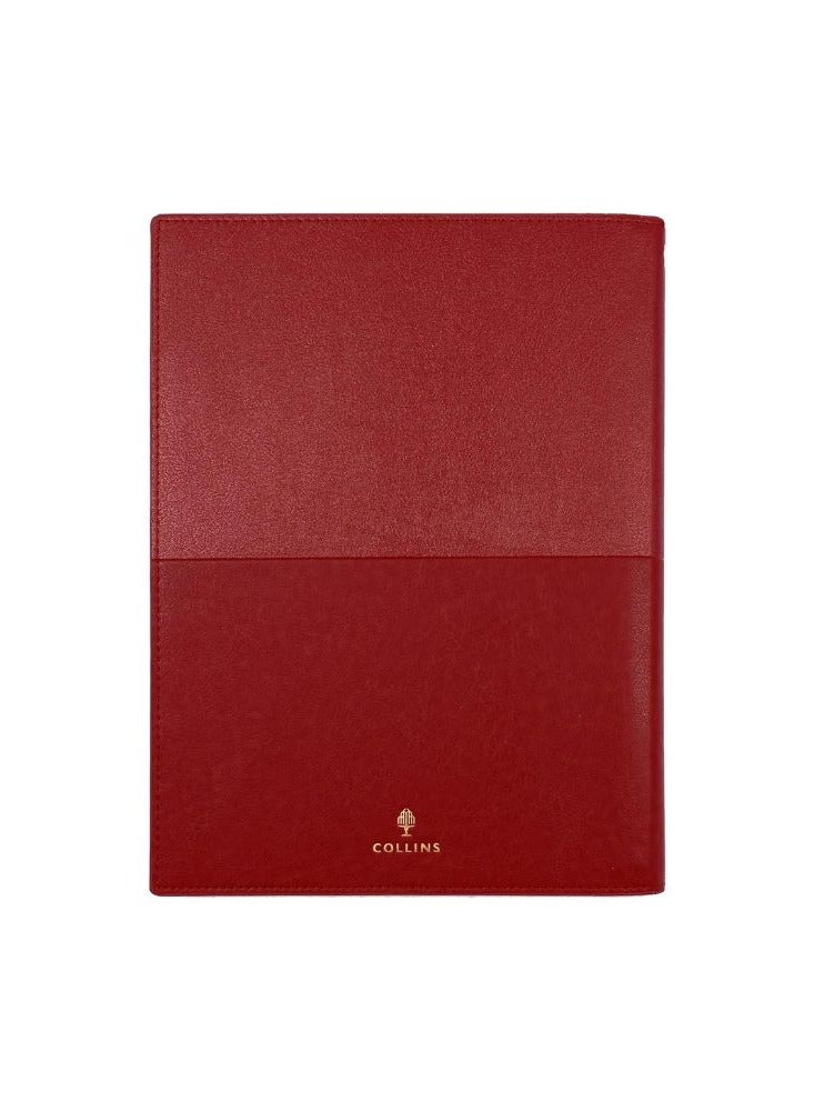 Collins Collins Valour 2025 Planner - A5 Day to a Page Diary (with Appointments) - Red - (VAL251.15-25) - Professional Daily Planner with Duo-Textured PU Leather Covers  - Image 3