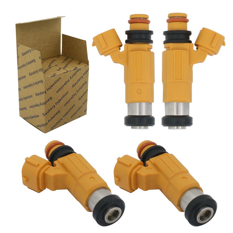 Gautory Fuel Injectors Compatible with Marine Yamaha F150 150HP 4 Stroke Outboard 19972004 Mitsubishi Diamante 35L Replaces CDH275 84212295 FJ871 Set of 4 - Image 2