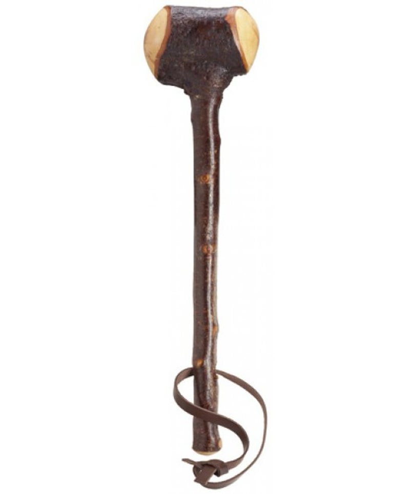 Unisex Knob Cane Polished Natural Bark Irish Blackthorn Affordable Gift Item DHAR9769600