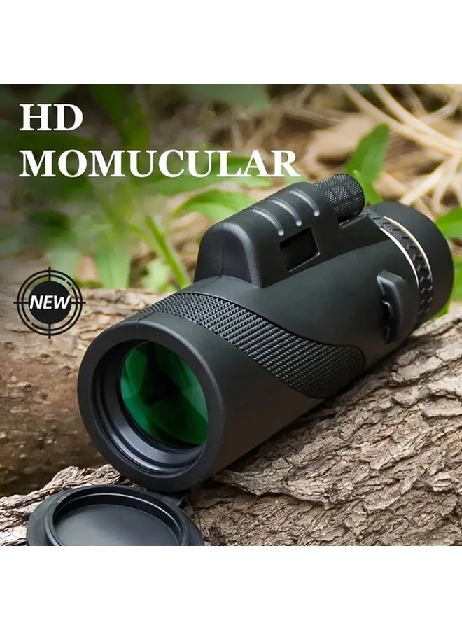 8x42 HD Monoscope With Mobile Phone Clip And Tripod For Outdoor Sports - Image 3