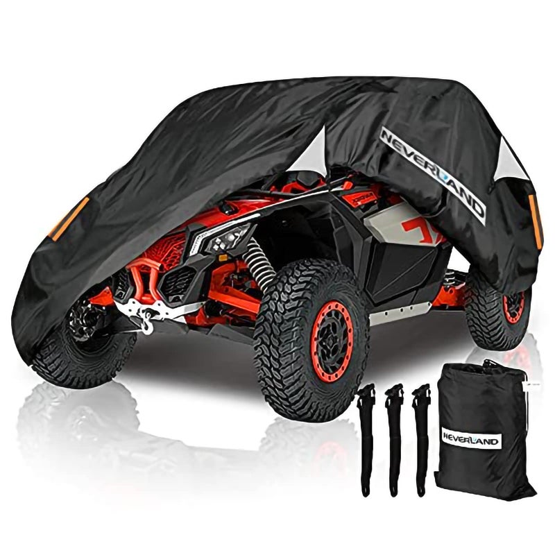 NEVERLAND UTV Covers Waterproof Outdoor  Side by Side Covers Heavy Duty for CanAm Maverick X3 XMRXRCTurbo900 HORX DS Turbo RX RC Turbo RX RS Turbo RX MR Turbo RExcept Max Series