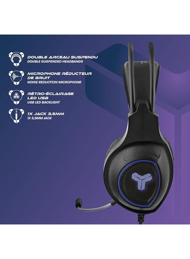 REEVO Gaming Headset by Avalon eSports | Ergonomic Design and LED Lighting - Image 5