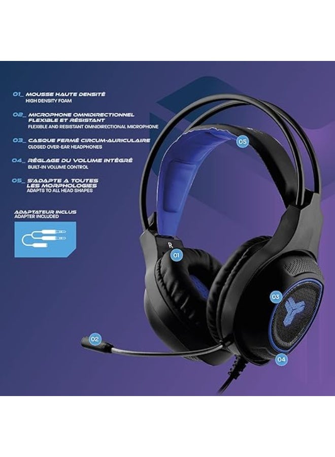 REEVO Gaming Headset by Avalon eSports | Ergonomic Design and LED Lighting - Image 4