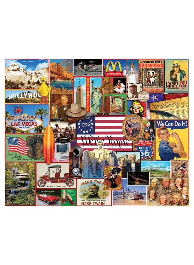 WHITE MOUNTAIN Puzzles - American Originals - 1000 Piece Jigsaw Puzzle for Adults - Image 3