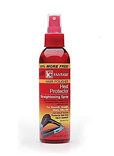 Fantasia Fantasia IC Hair Polisher Heat Protector Straightening Spray 6oz 