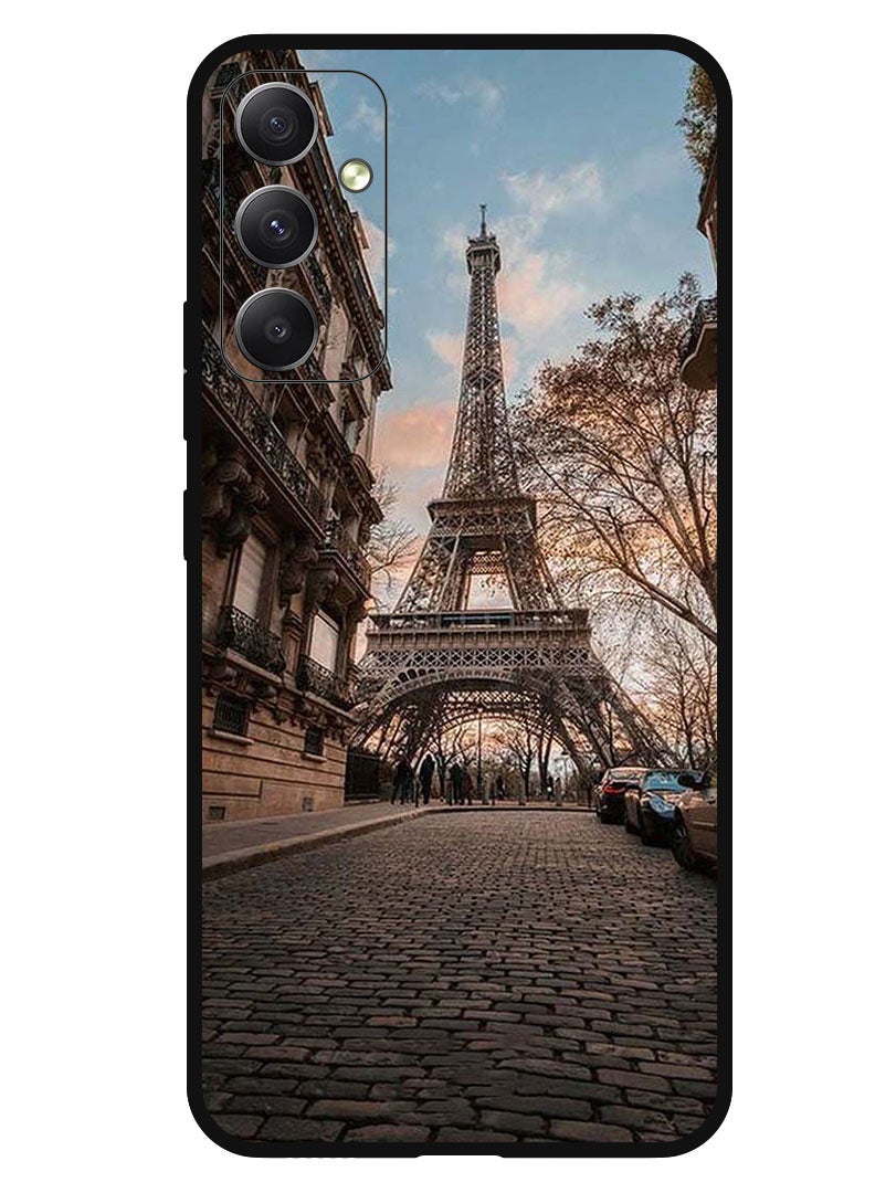 Theodor Protective Case Anti Scratch Shock Proof Bumper Cover For Samsung Galaxy A24 4G Effiel Tower - Image 1