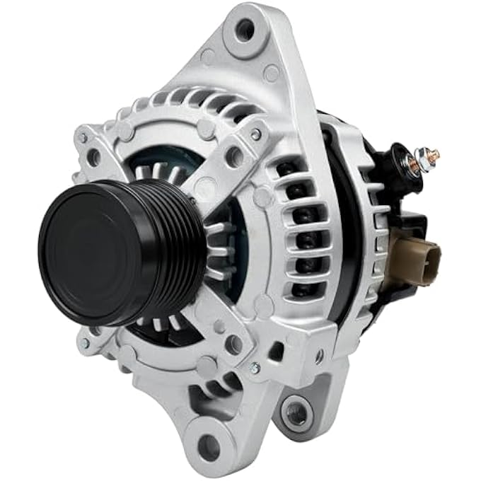 Grezuton 11385N Alternator Replacement for 1.8L L4 Toyota Corolla 2009 2010 2011,Matrix 09-10, Pontiac Vibe 09-10, Scion xD 2008-2014, 6-Groove,100Amp,11385,12897,11577,27060-0T041,270600T040, 0986CR6103 - Image 1