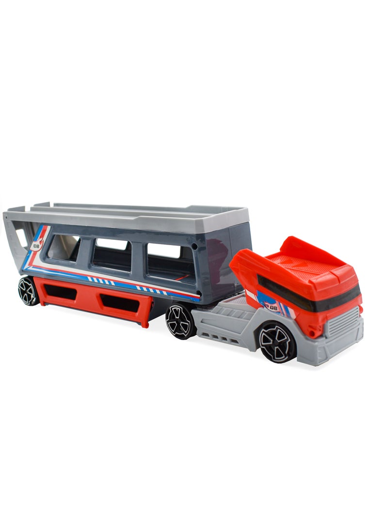 Rally Transport truck game with 5 colorful sports cars in truck games for kids  - Image 2