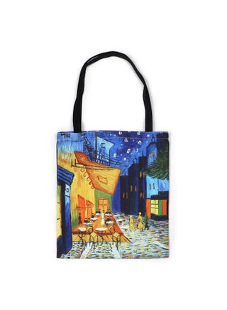 Van Gogh Inspired Canvas Bag: Oil Painting Cafe Terrace at Night Holder Handbag, Shopping Bag - pzsku/ZF083303ACE717B3A0EC4Z/45/_/1714569370/e59a5a3d-ca10-41b1-8ccd-09f74623bd81