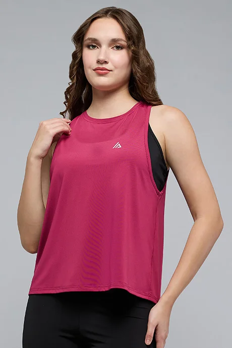 R&B Logo Detail Active Tank Top