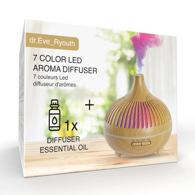 إيرث سكين لندن 7 Color Led Aroma diffuser - UK/EU Plug