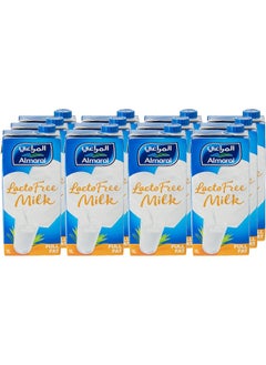 Almarai Almarai Lactofree Milk, Pack Of 12 X 1L  - Image 2