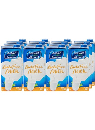 Almarai Lactofree Milk, Pack Of 12 X 1L - view 2