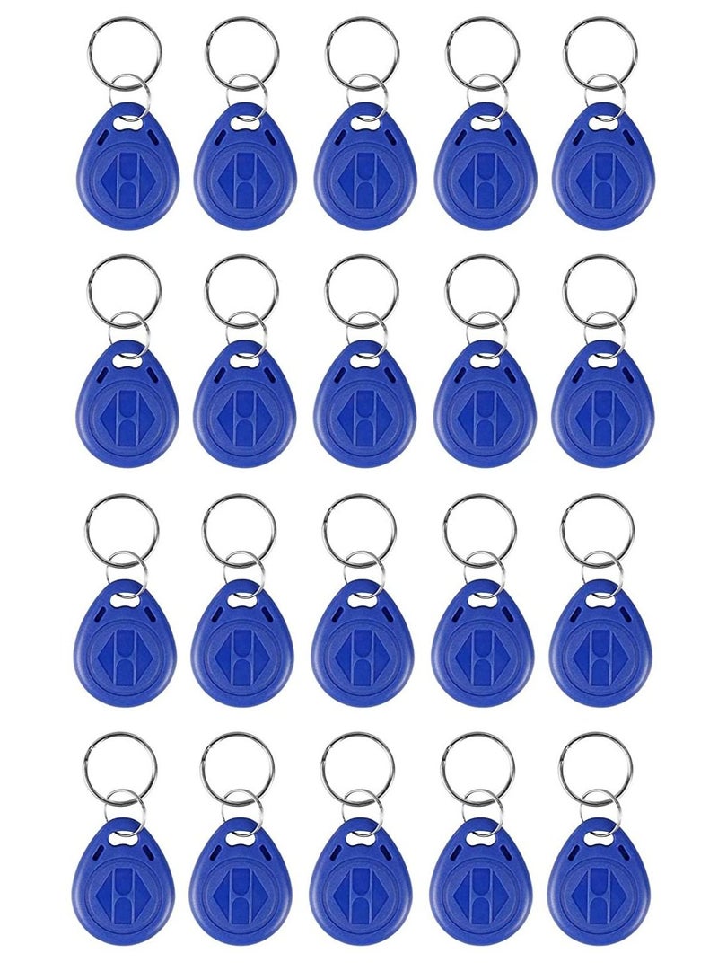 Rubik Rfid keychain Key Ring Tags 125Khz T5567/T5577/T5557 Blank Writable RFID Tags (75 Keychains) - Image 2