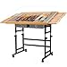 BuilderButler طاولة ألغاز BuilderButler مكونة من 1500 قطعة مع عجلات وأدراج وغطاء 3425 × 252 ارتفاع قابل للتعديل 45 لوح ألغاز مائل للبالغين - Image 3