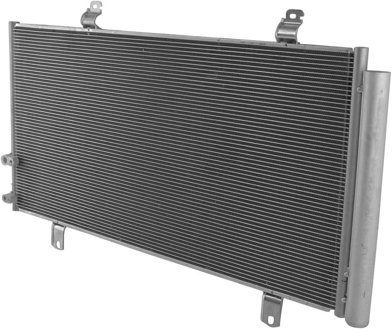 TRQ A/C Condenser and Receiver Drier for Toyota Avalon, Camry, Venza, ES350 - Image 2