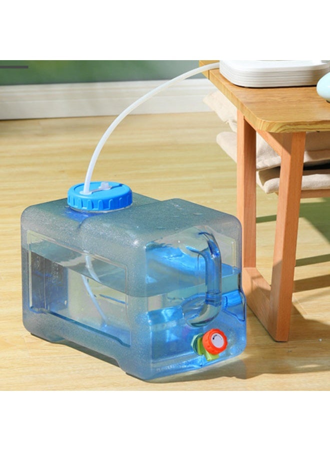 فكسر إبريق ماء بلاستيكي سعة ٢٥ لترًا مزود بفوهة - بولي كربونات صالح للطعام | تخزين مياه محمول للتخييم والسفر والاستخدام المنزلي - Image 5