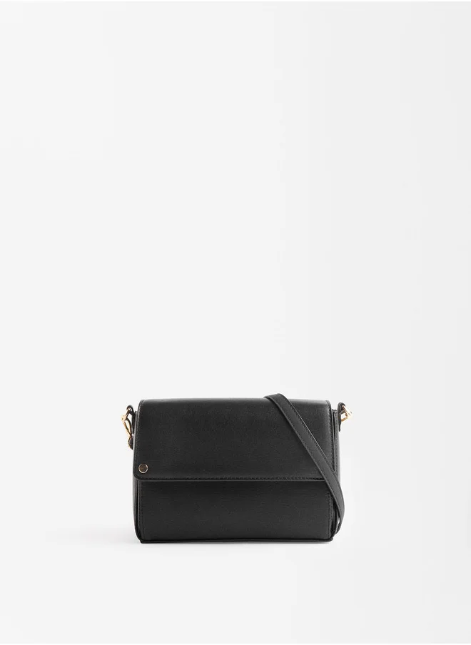 PARFOIS Crossbag With Flap Closure