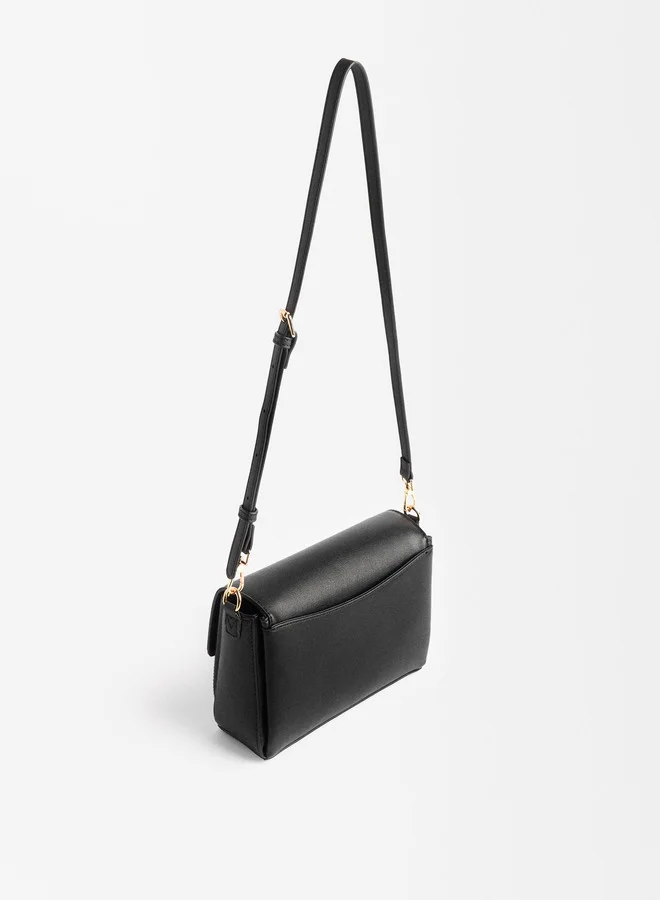 PARFOIS Crossbag With Flap Closure