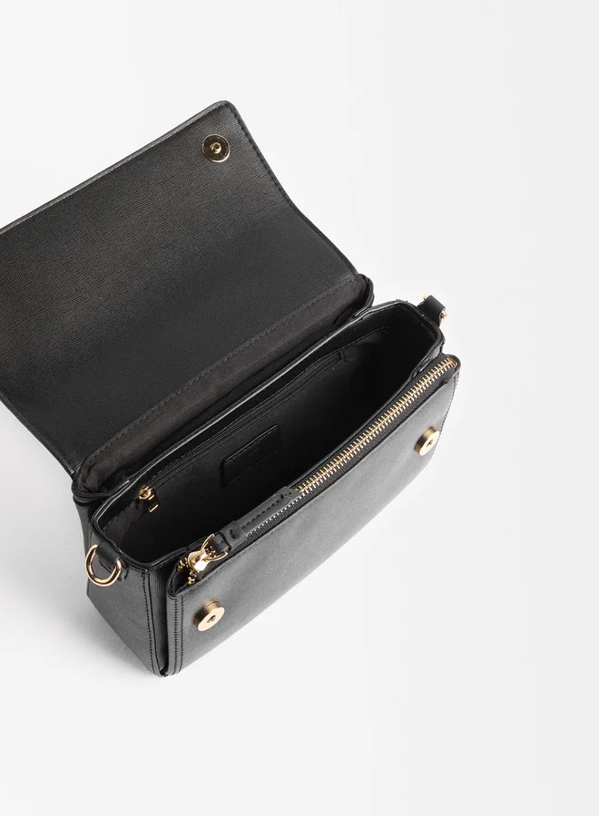 PARFOIS Crossbag With Flap Closure
