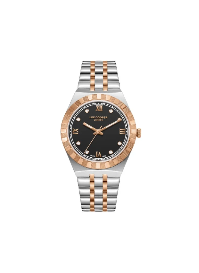 لي كوبر Women's Metal Analog Watch LC08059.560 - 35 mm