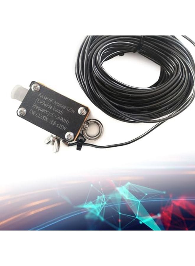 A25 1 30MHz HF Pocket Shortwave Balun Antenna - Image 3
