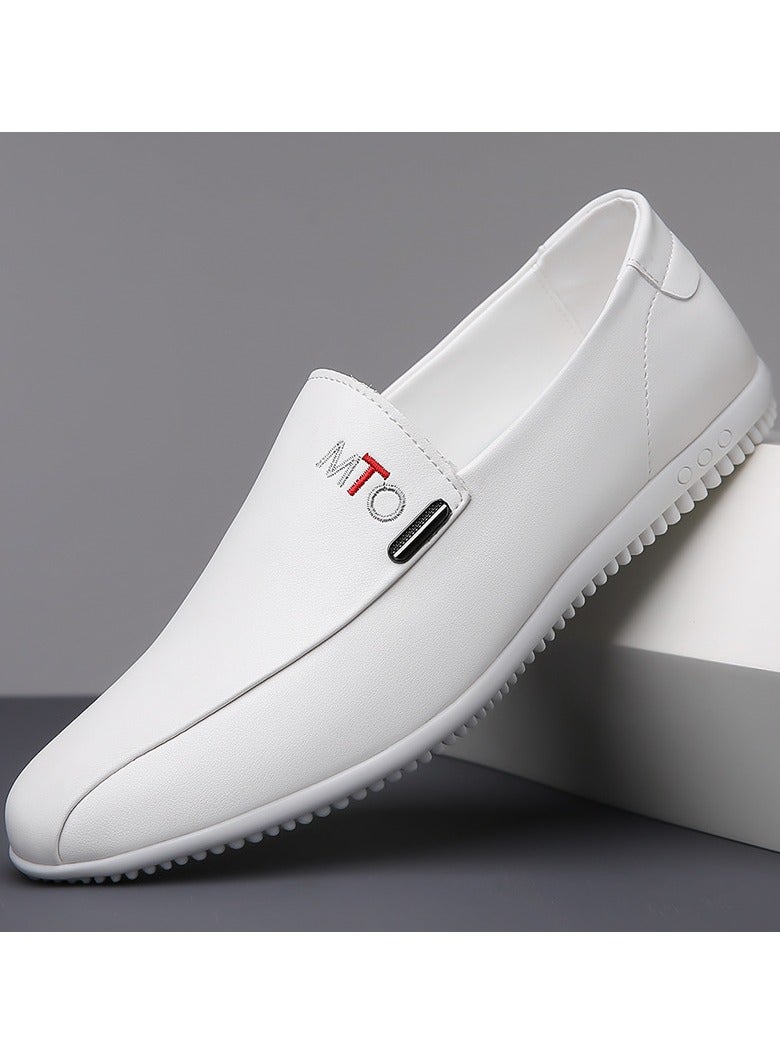 Shougu Versatile Retro Casual Leather Shoes  - Image 1