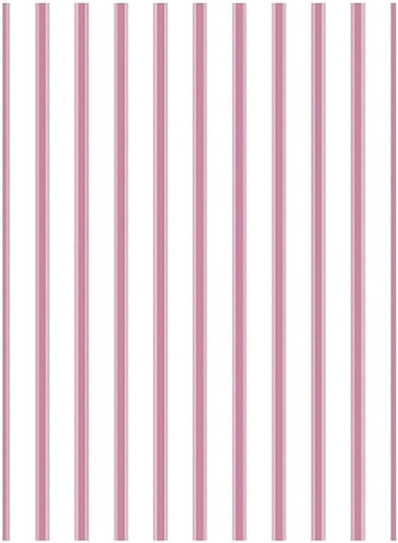 BPA Stylish Non Woven Home Wallpaper - Pink/White - Image 1