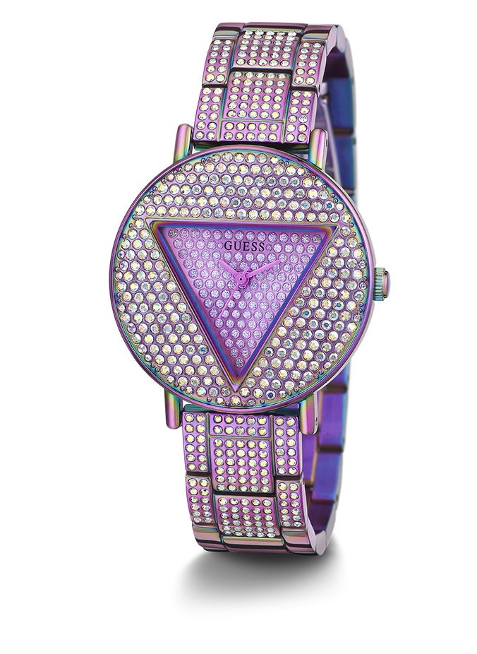 Guess watch for women, analog, 36mm, purple color, encrusted with diamonds, model GW0512L4 - pzsku/ZF0847F2BC82B21A08923Z/45/_/1741518966/bdc3eb35-07ad-41e1-a65f-175b49437185