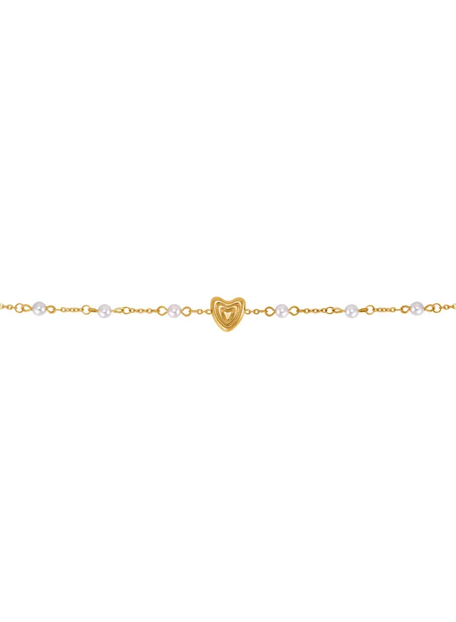 ESCADA Mina Gold Plated Stainless Steel Bracelet for Women 140mm