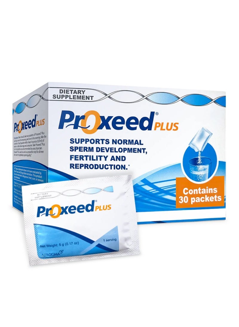 ProXeed Plus Male Fertility Supplement Sachets Lemon Flavor 30 X 5 Gram