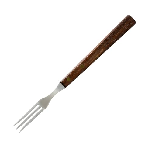 Lamson 10" Granny Fork with 3-Tines - High-Carbon Stainless Steel Forks, Riveted Walnut Handle - Versatile Kitchen Dinner utensil for Meat, Vegetables - Handcrafted in USA - Image 3