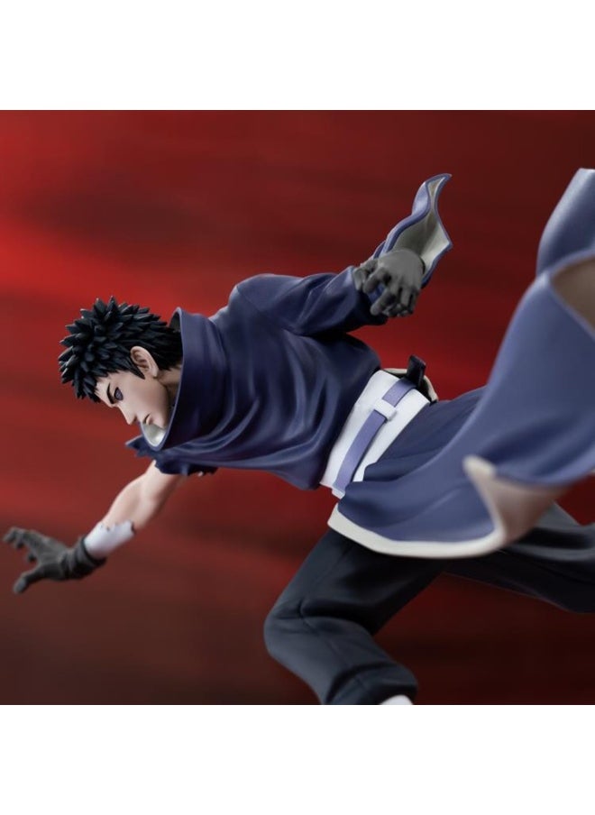 Banpresto - Banpresto Naruto Shippuden Vibration Stars Obito Uchiha II Action Figure (14 cm) - Image 1