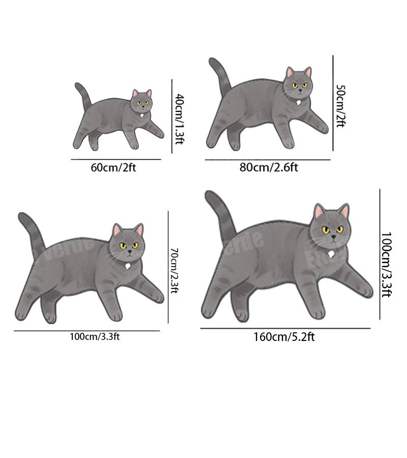 Velvet Dot Pet Kitten Door Mat 19.69x31.5inch Soft Bedroom Rug - Image 3