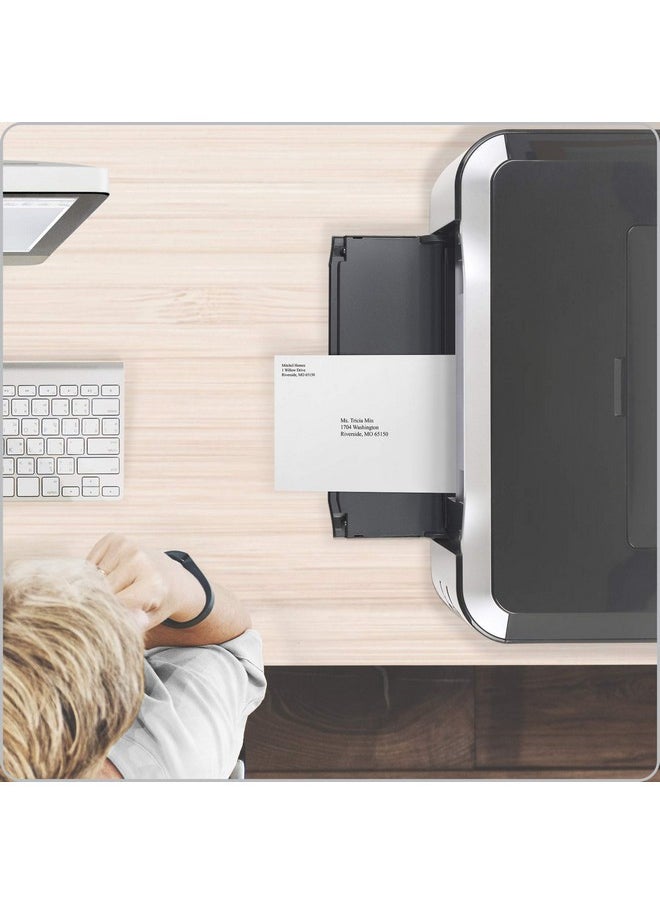 Columbian Invitation Self Seal Envelopes 100/Box 4 X 6 Inches For Photos & Cards Release & Seal Peel And Seal Strip Square Flap White (Colo228)  - Image 5