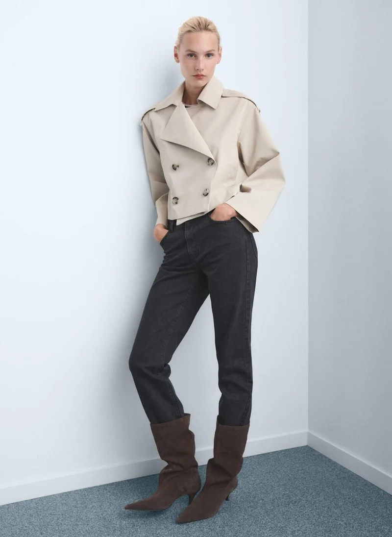 Mango  Mid-rise straight jeans for Women | Best Price UAE