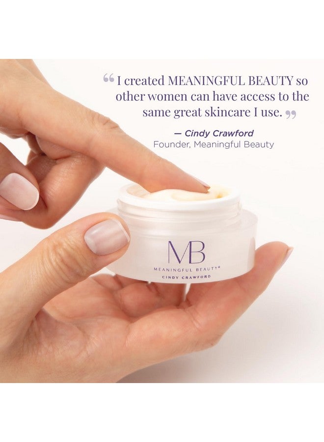 مينينغفول بيوتي كريم ليلي لاستعادة علامات التقدم في السن من Meaningful Beauty مع خلاصة البطيخ والريتينول، 0.33 أونصة - Image 5