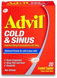 Advil Advil Cold and Sinus Tabs 20S 