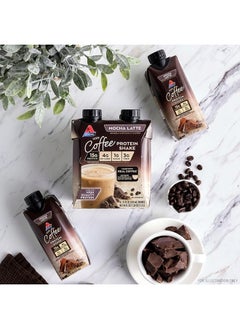 Atkins Mocha Latte Iced Coffee Protein Shake, 15g Protein, Low Glycemic, 4g Net Carb, 1g Sugar, Keto Friendly  - Image 5