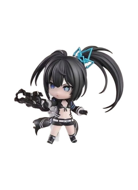 Q version of clay man 2155 #Hatsune, Black Rock shooter, Alicia, movable and exchangeable animation figure model to give gifts to fans and friends (10cm)