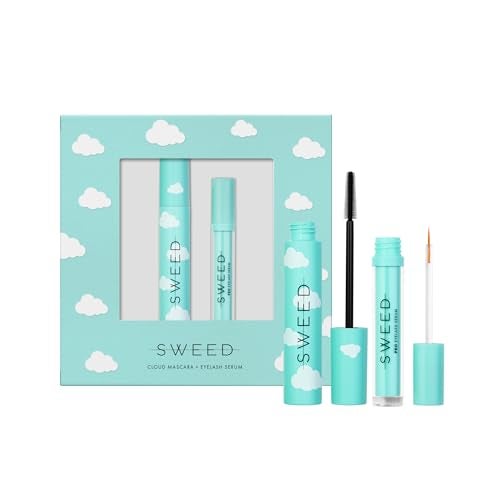 SWEED - Cloud Gift Set (Cloud Mascara; Black 12 mL + Eyelash Serum 3 mL) | Vegan, Cruelty-Free, Clean Beauty - Image 4