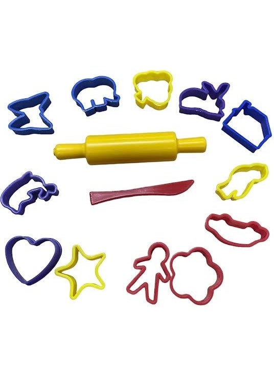 Event - 6color Play Dough 14PIECES Mold - Image 1
