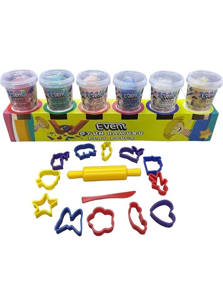 Event - 6color Play Dough 14PIECES Mold - Image 1