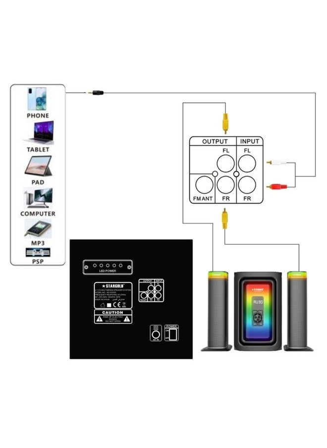 2.1 Channel Speaker System Multimedia Home Theater - pzsku/ZF085559742FC9F1C286DZ/45/_/1731224028/0c7f037f-f2c9-4603-ac67-bb006acd4882