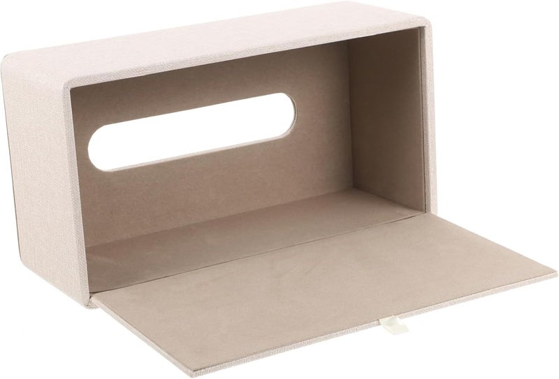 Pretztzoom Tissue Storage Case 25x13.5x9.5cm Water Resistant Easy Clean Tissue Box Cover For Office Home - Image 1