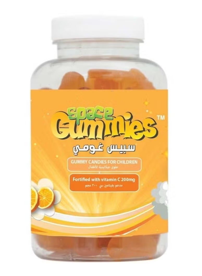 Space Gummy Vitamin C 200mg 60 Tablets